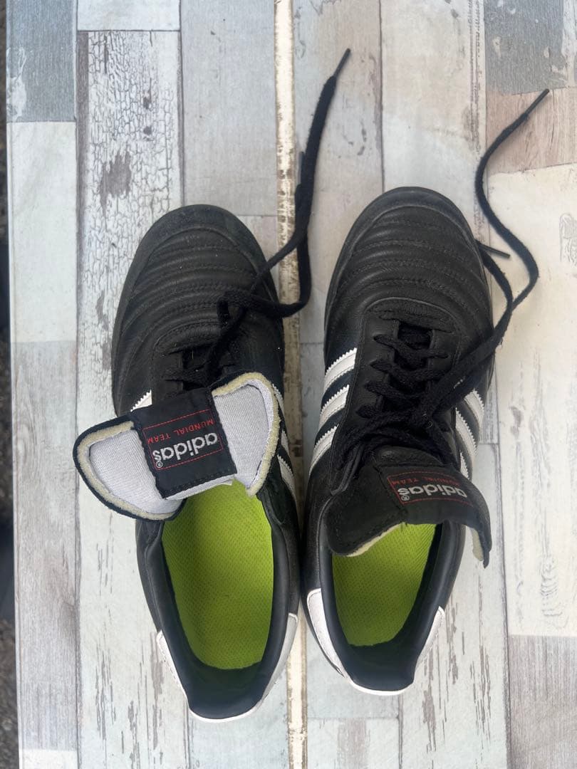 adidas サッカーシューズ コパムンディアル 25.5 詳細コメントで