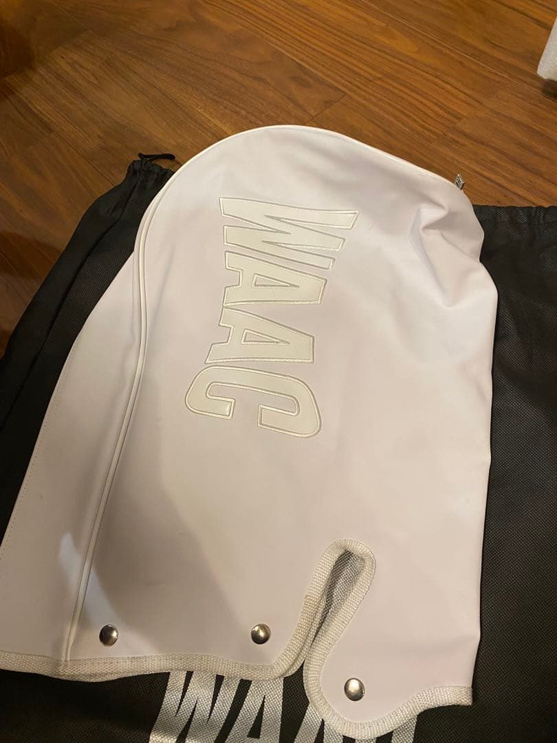 WAAC ホワイト キャディバッグとカートバック