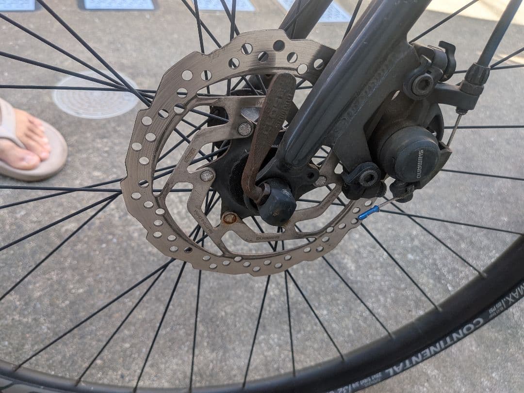 GIOS MISTRAL ディスクブレーキ カスタム 引き取り限定