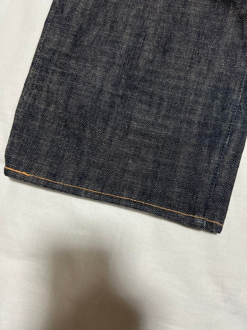 EVISU YAMANE 1926S 36×33 白大黒　ビックカモメ　リジット