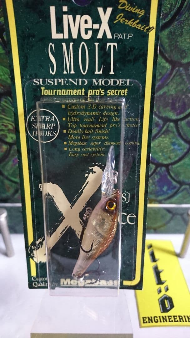 メガバス ito ライブxスモルト オールド'01 pilファントム 新品未開封