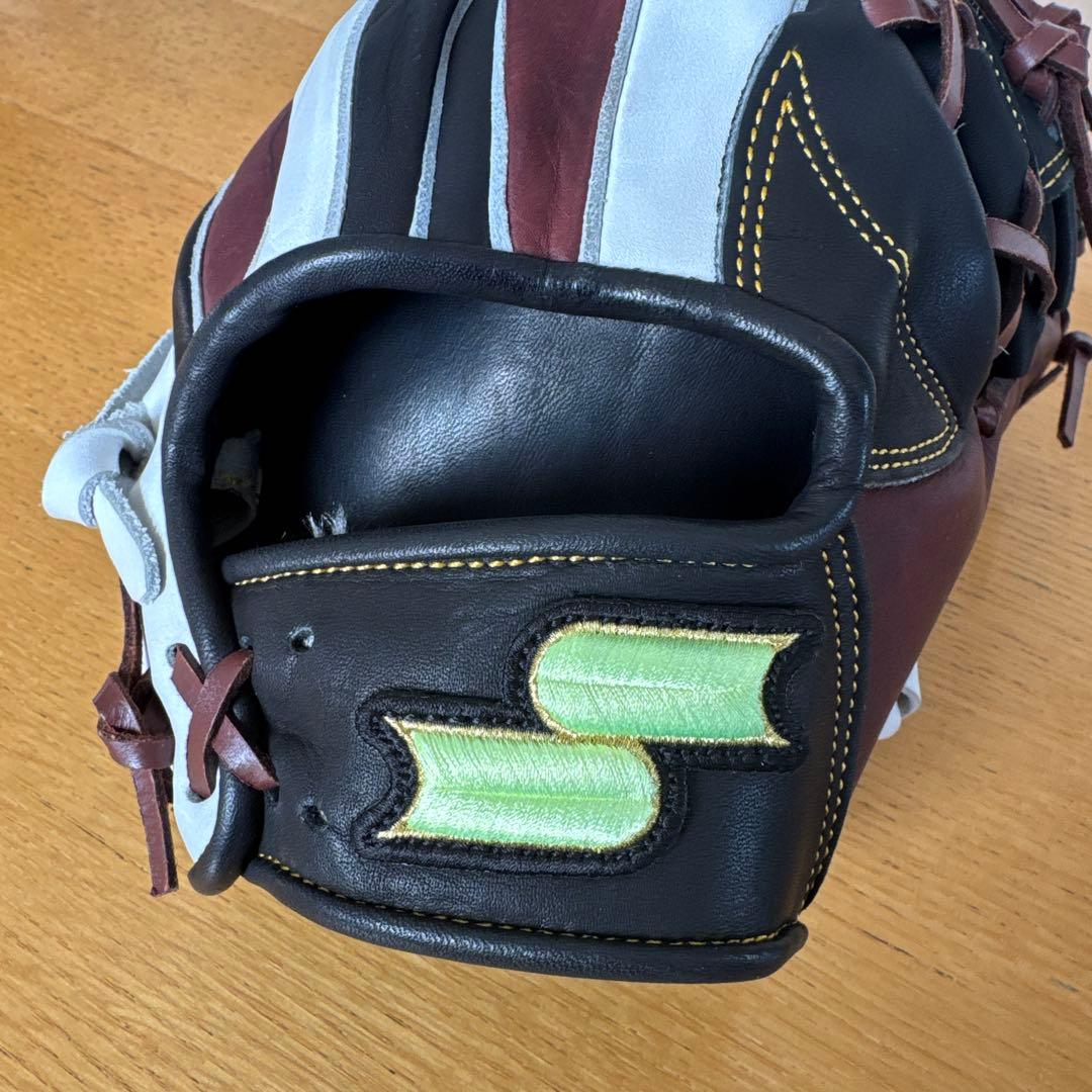 超美品 SSK 軟式グラブ 湯もみ型付け済み 即戦力