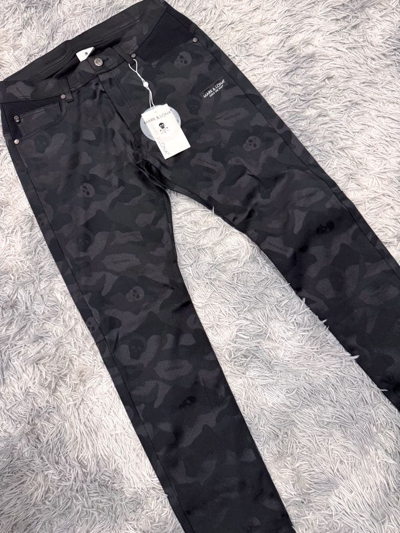 新品未使用 MARK&LONA スカルカモフラージュ パンツ