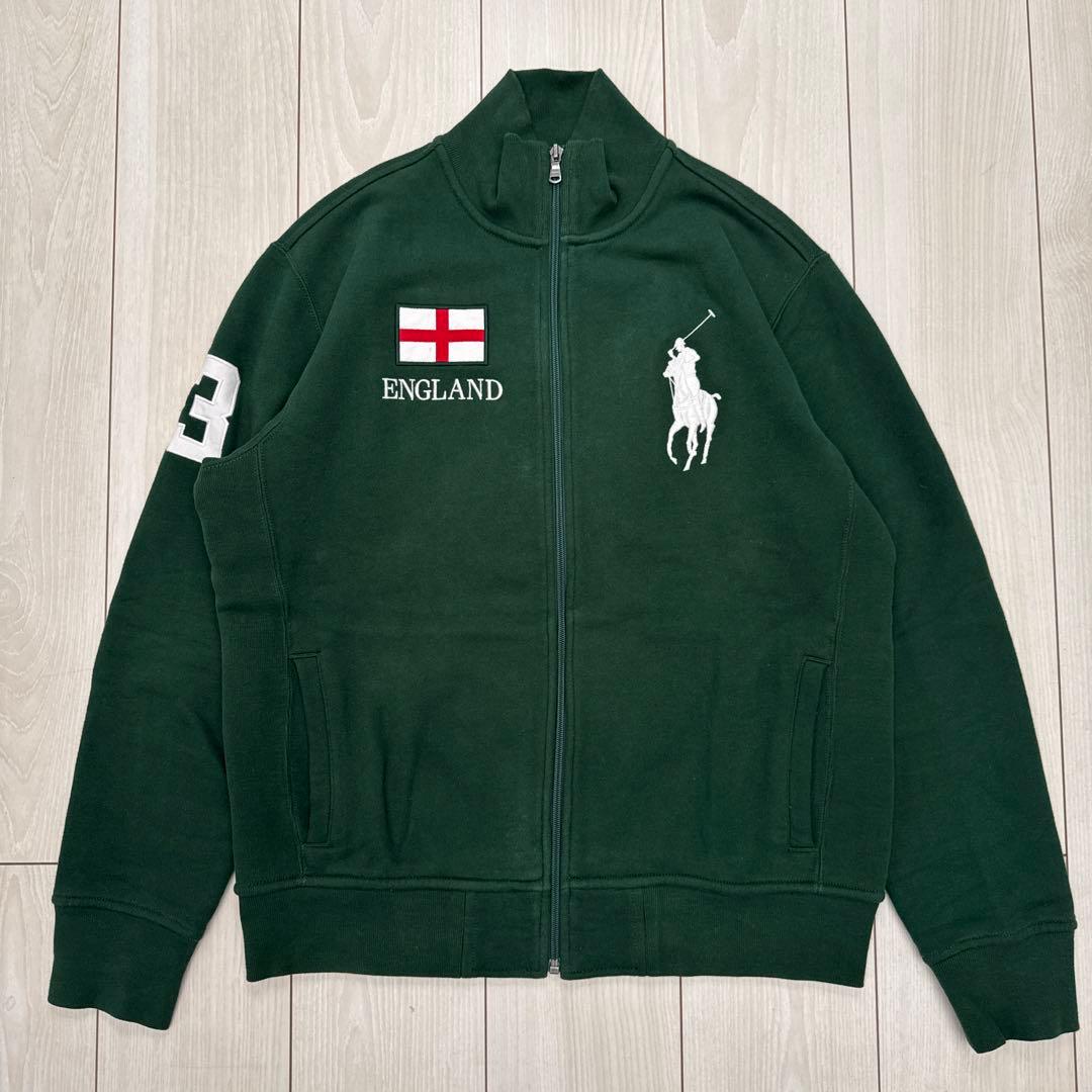 Polo Ralph Lauren ビッグポニー スウェット フルジップ 裏起毛