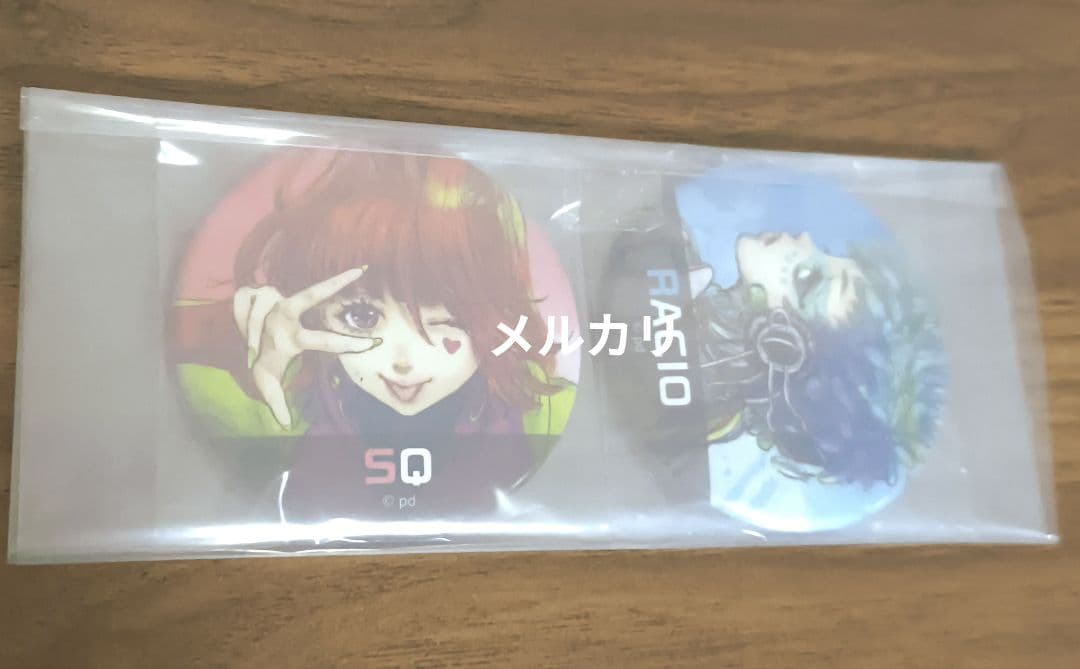 グノーシア ファミ通 描き下ろし SQ ラキオ 缶バッジ 2点セット
