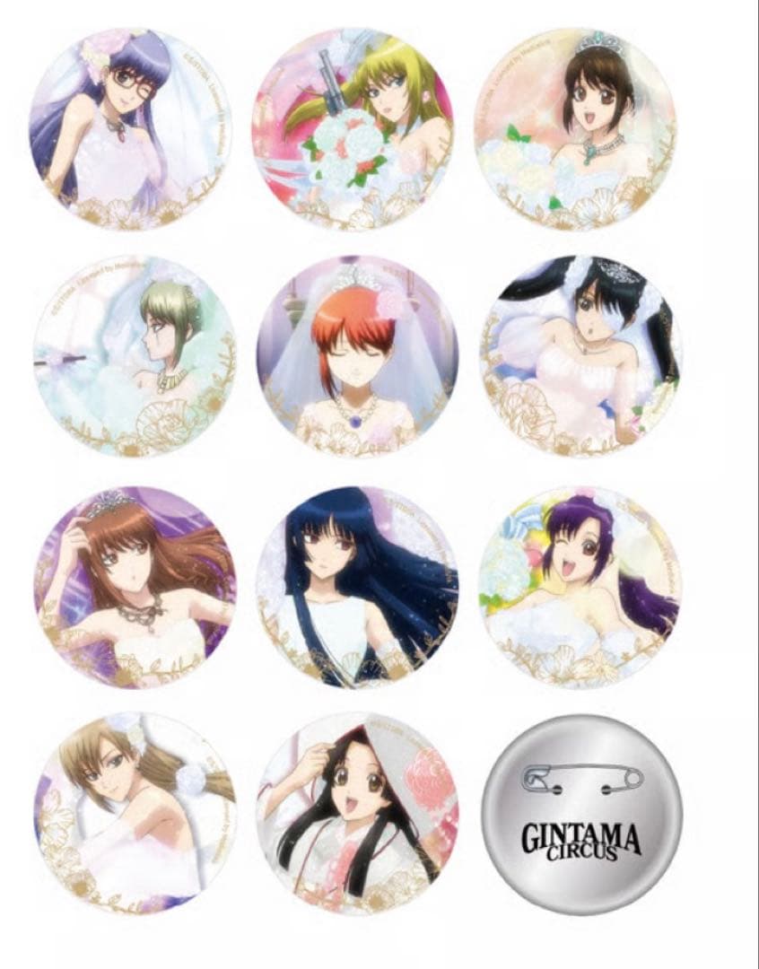 銀魂 反抗声明 缶バッジ 全11種