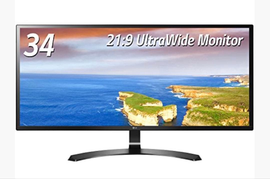LG ウルトラワイドモニター 34UM59-P 34インチ