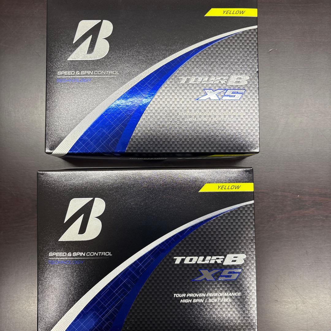 ブリヂストン TOUR B XS イエロー 2ダース