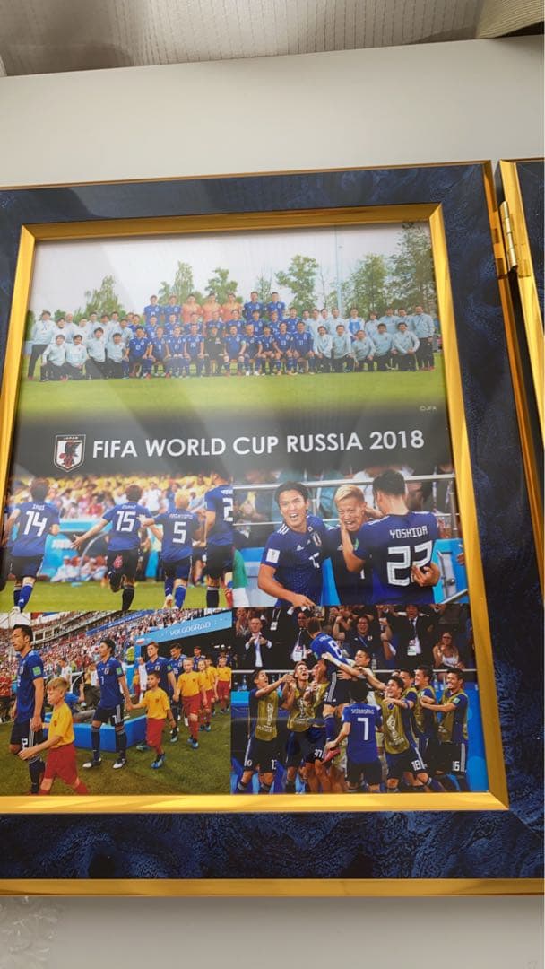 ワールドカップロシア大会の記念品です