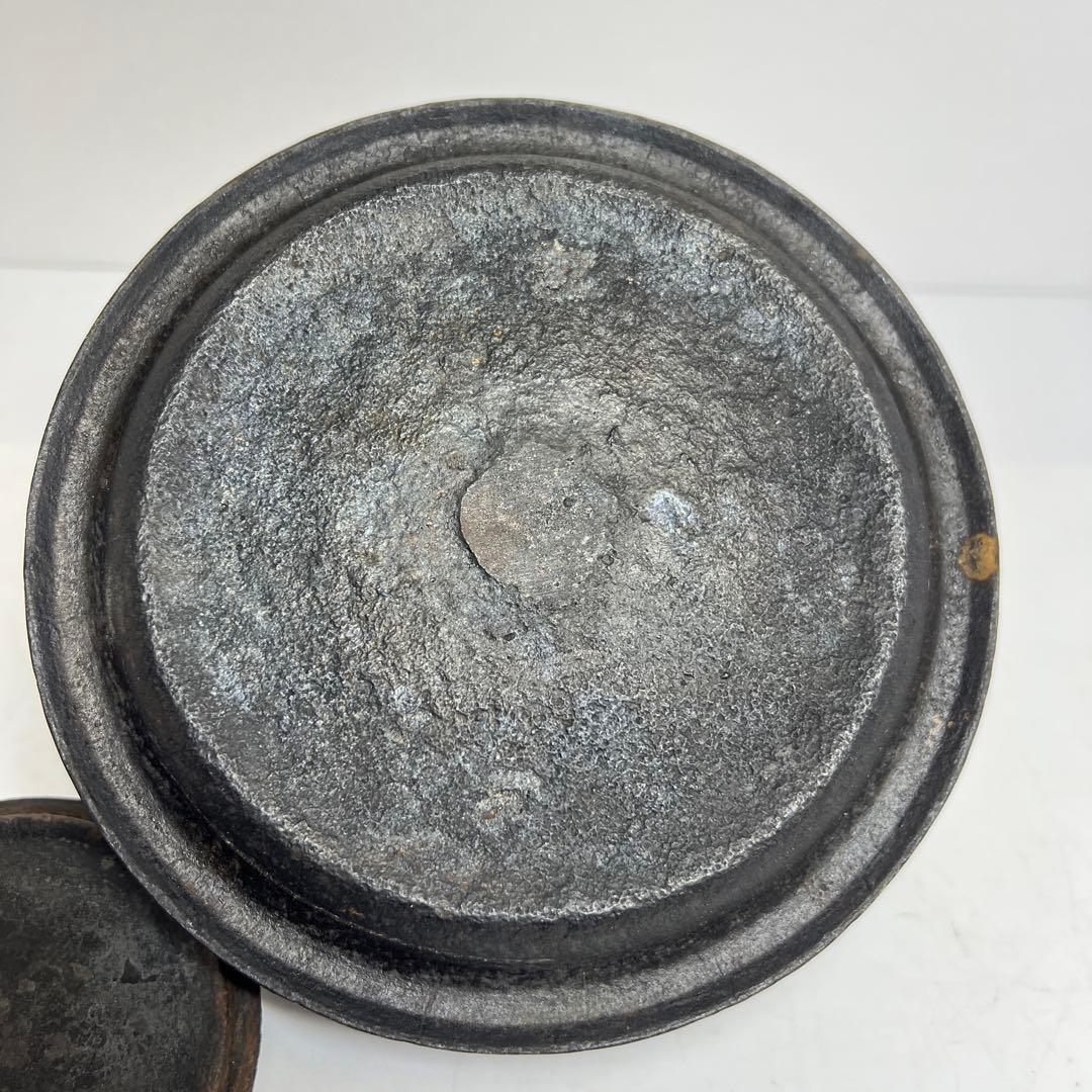 南部　宝泉　出来良　菊図　鉄瓶　1841g 東さ8-0131☆2F