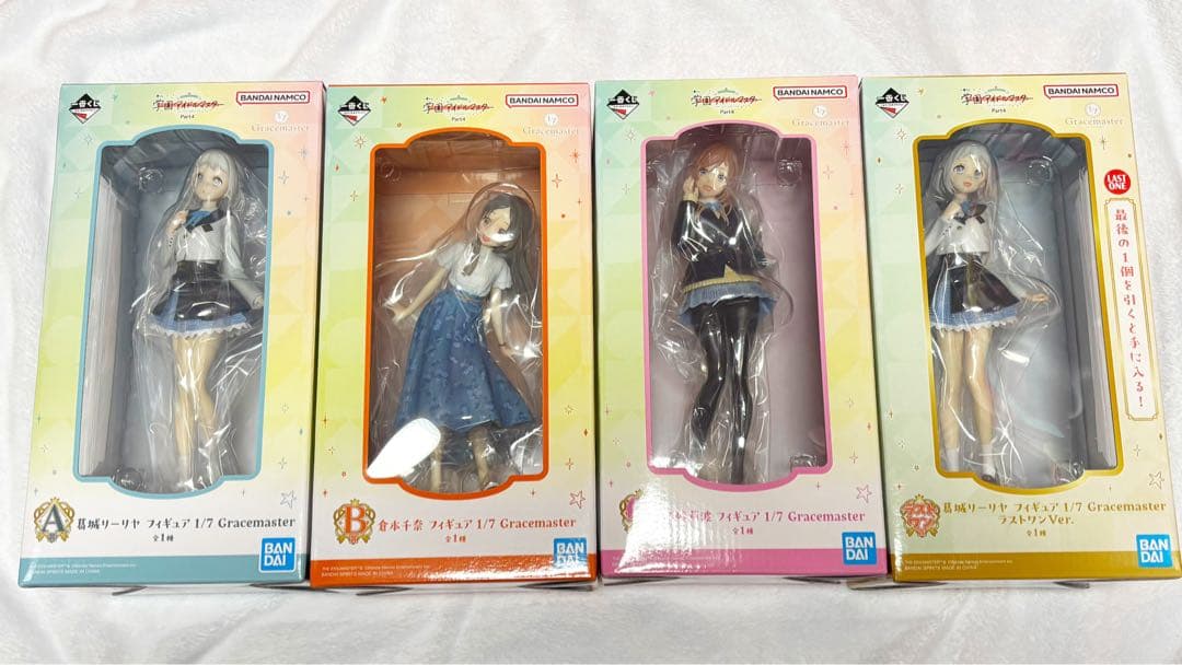 一番くじ 学園アイドルマスター Part4 A、B、C、ラストワン フィギュア