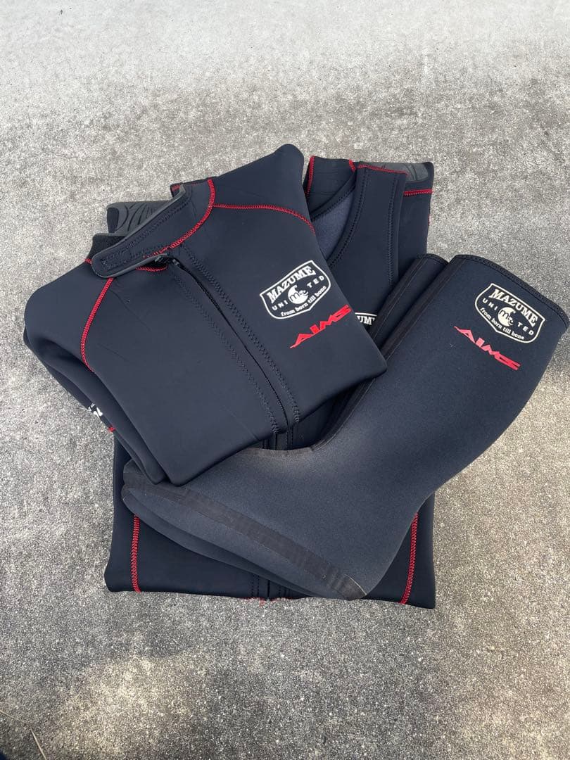 MAZUME(マズメ) mazume x AIMS ウェットスーツ Ｌサイズ