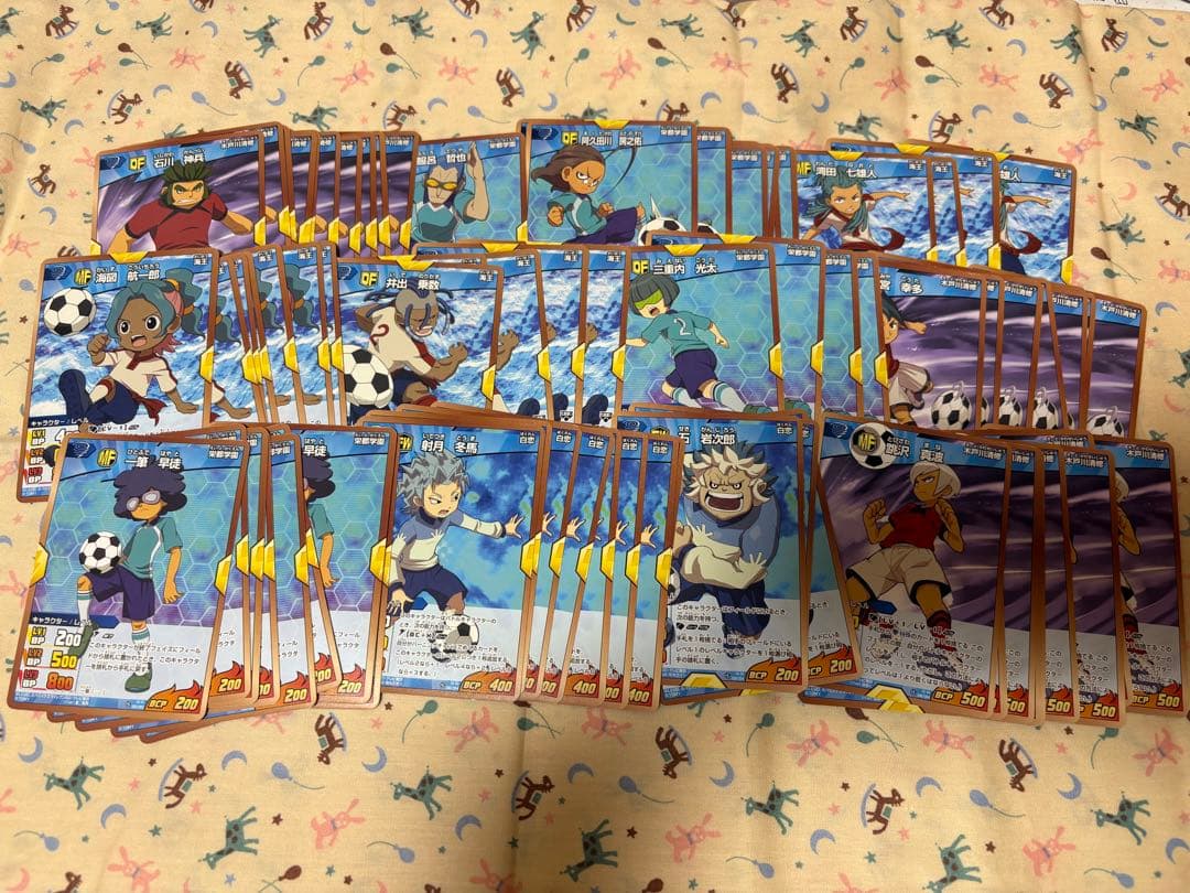 イナズマイレブン　トレーディングカードゲーム等　大量