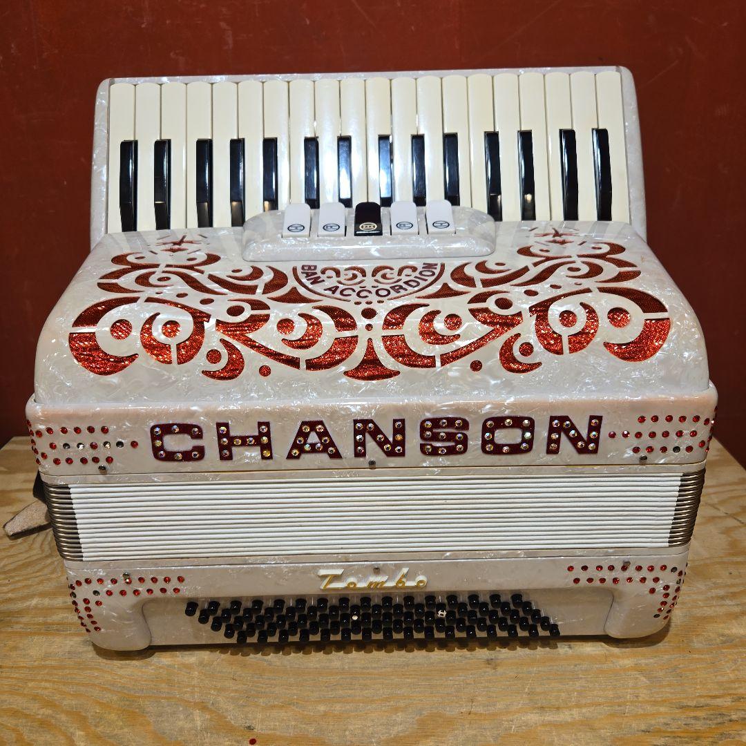 希少 レアカラー TOMBO No.65 CHANSON アコーディオン