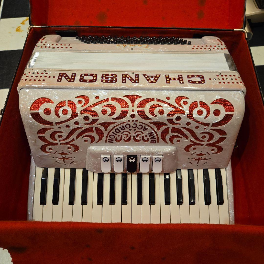 希少 レアカラー TOMBO No.65 CHANSON アコーディオン