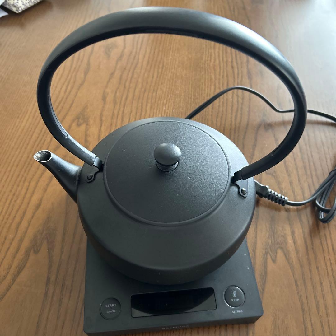 MoonKettle 電気ケトル 黒