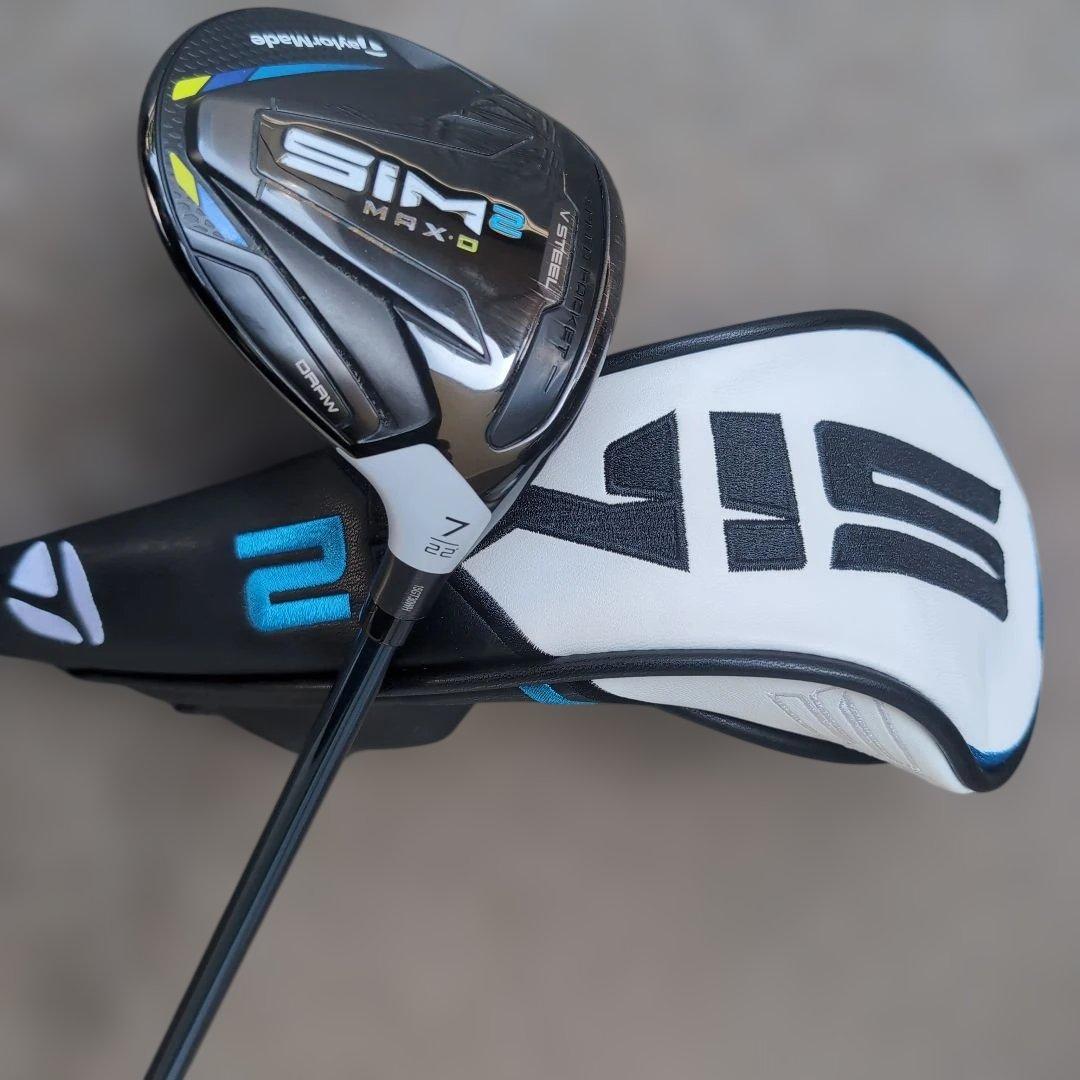 【格安本日限り出品即日発送】 テーラーメード、シム2MAX D 7W 22度