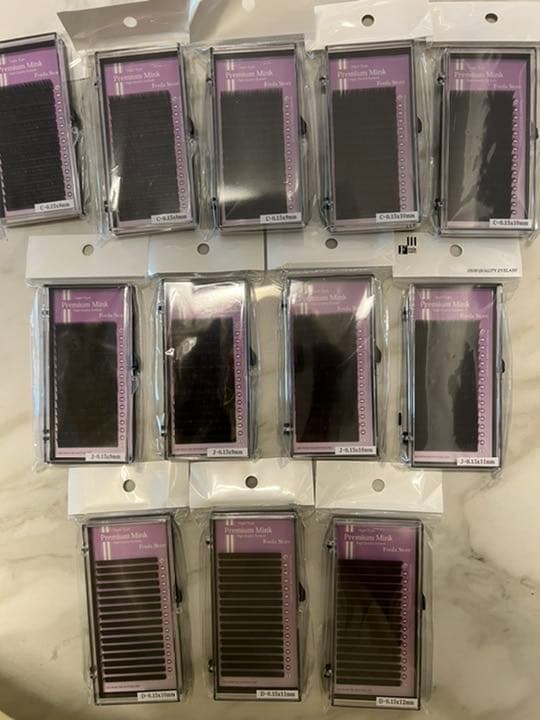 まつ毛エクステ　プレミアムミンク