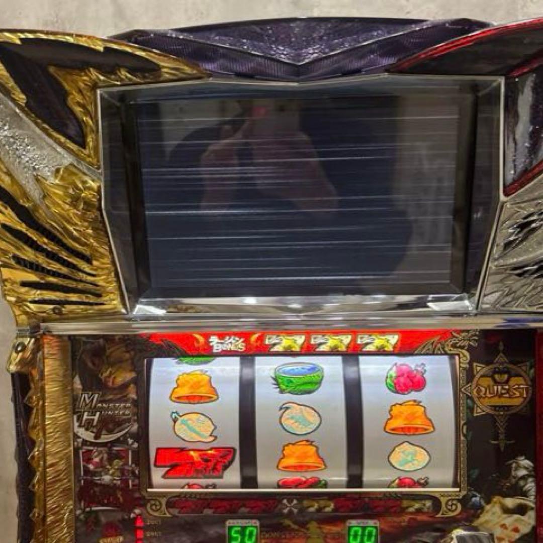 白ロム搭載機　スロット実機　初代モンスターハンター