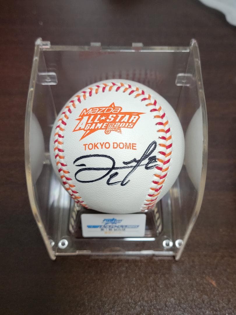 #2 ロペス選手 直筆サインボール＆ 訳ありケース ※オールスター☆ベイスターズ
