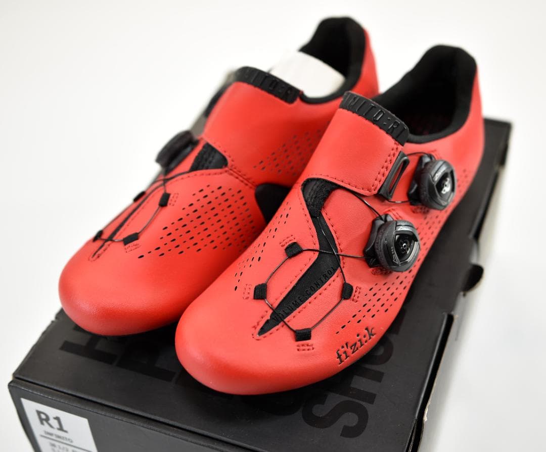 Fizik R1 INFINITO シューズ size:EUR：38.5 赤/黒