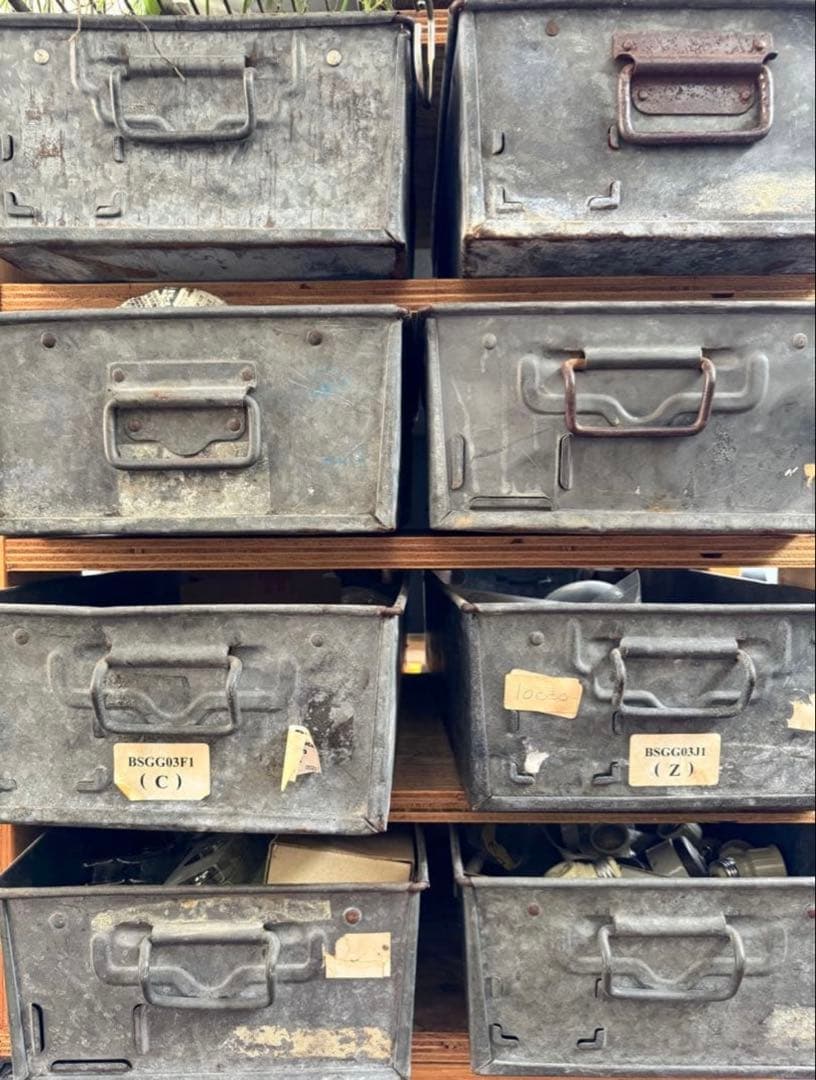 ボックス コンテナ　ヴィンテージ　8個