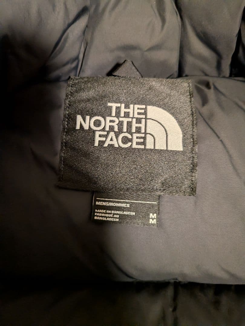 美品　THE NORTH FACE　ヌプシ　ダウンジャケット M ネイビー