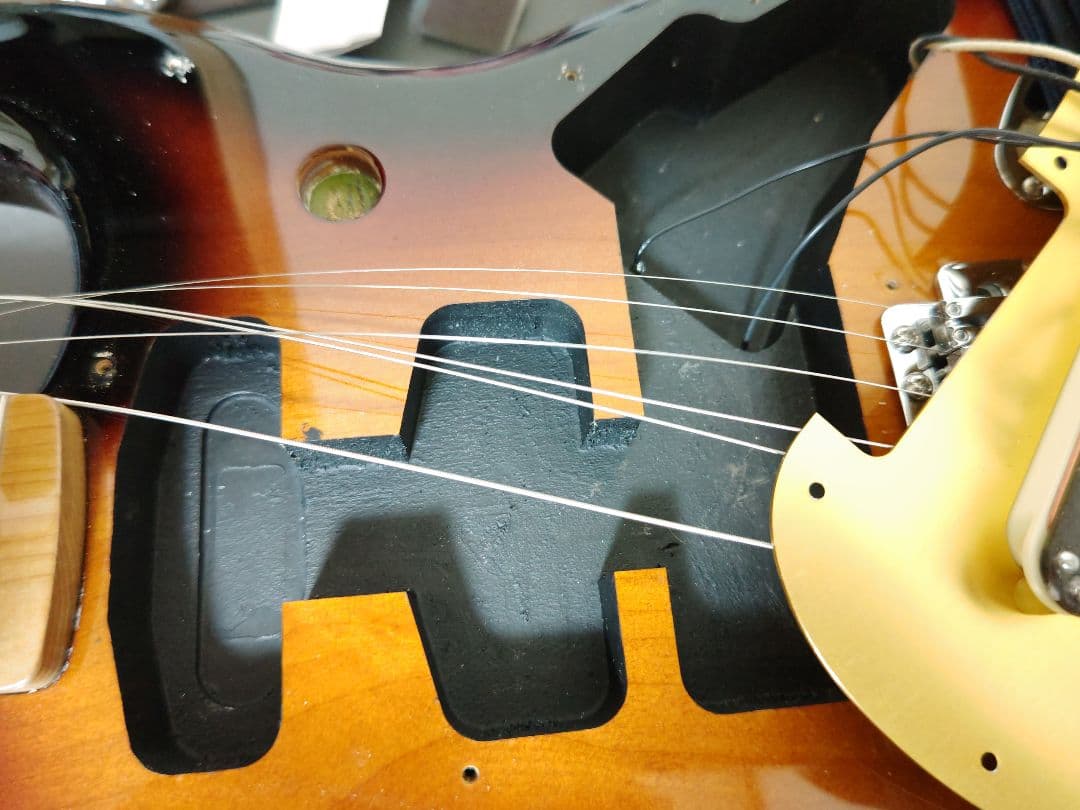 Fender Mexico Stratocaster mod　ローステッド