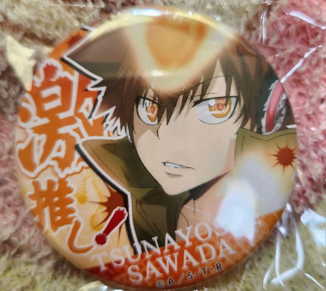 家庭教師ヒットマンREBORN 沢田綱吉 激推し缶バッジ