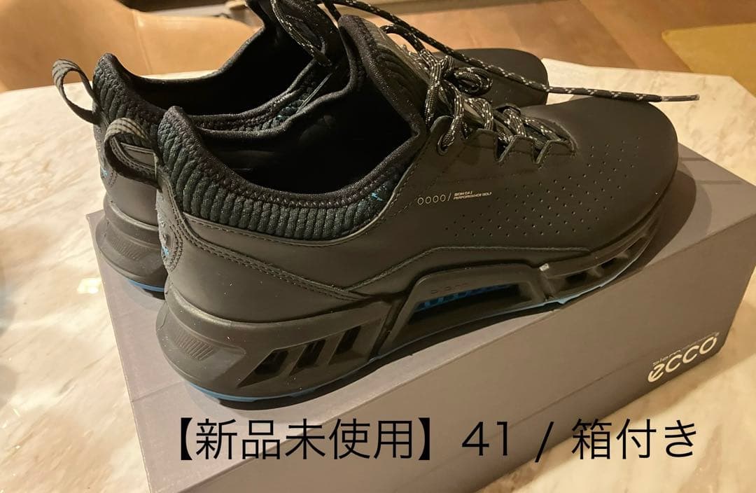 【新品未使用】エコー ecco BIOM C4(Black)サイズ41