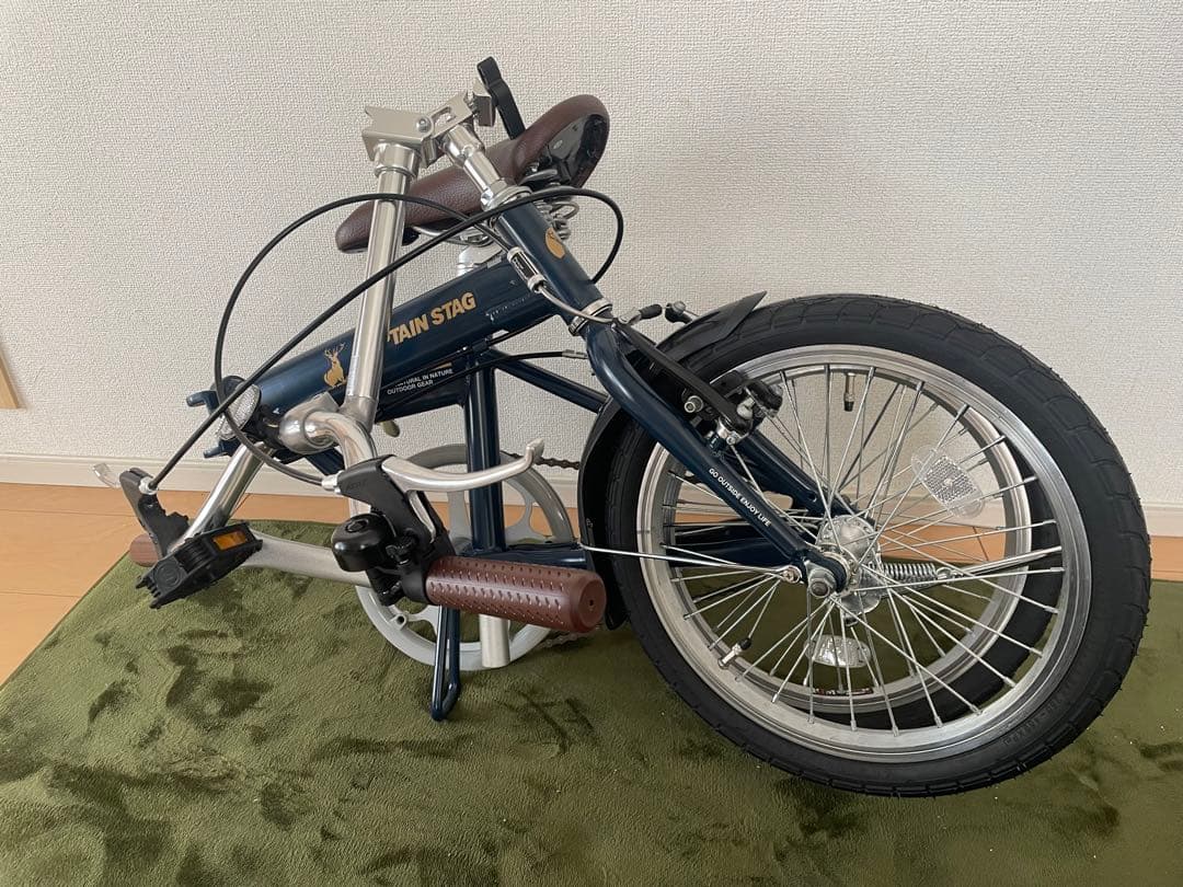 キャプテンスタッグ(CAPTAIN STAG) 16インチ 折りたたみ自転車