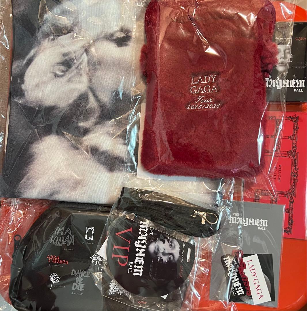 Lady Gaga VIP Gold Merch セット 2026