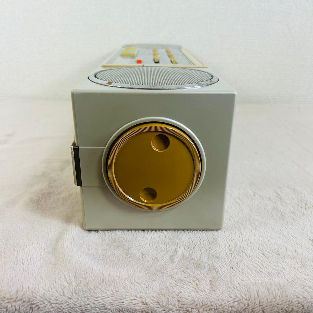 【希少　動作品】SANYO MR-Q4 6スピーカー　レトロラジカセ　当時物