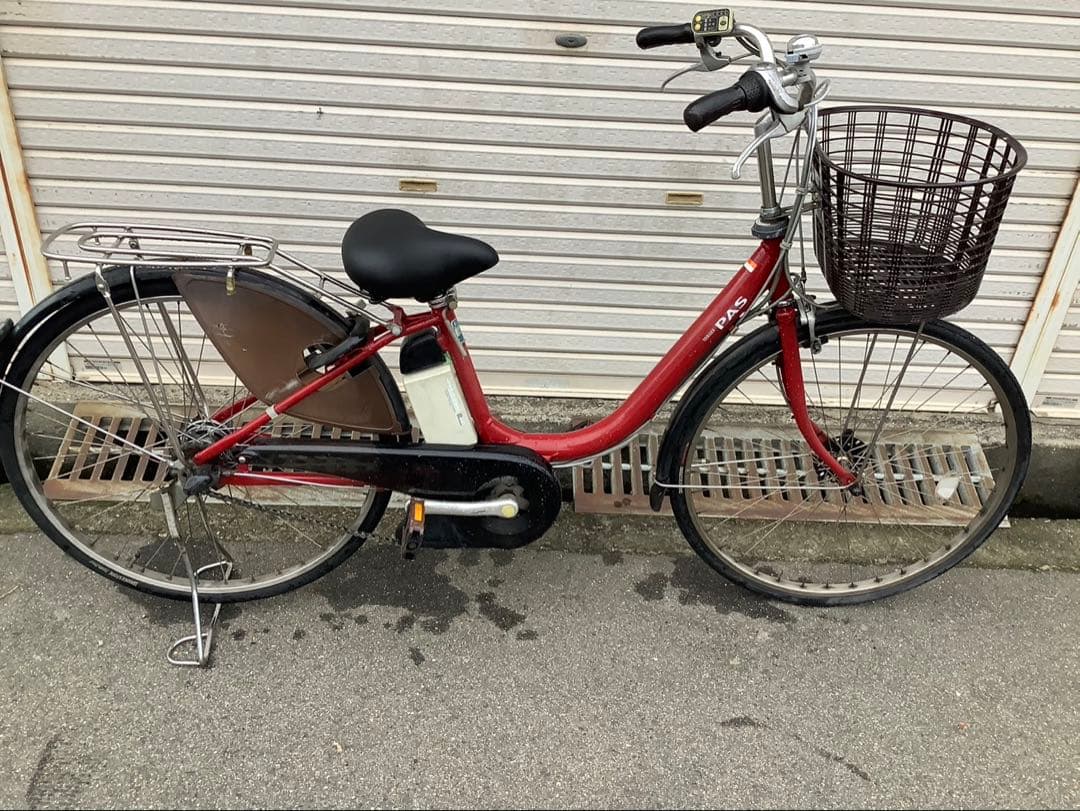 ヤマハ新機種電動アシスト自転車pas26インチブラウンアルミボディー