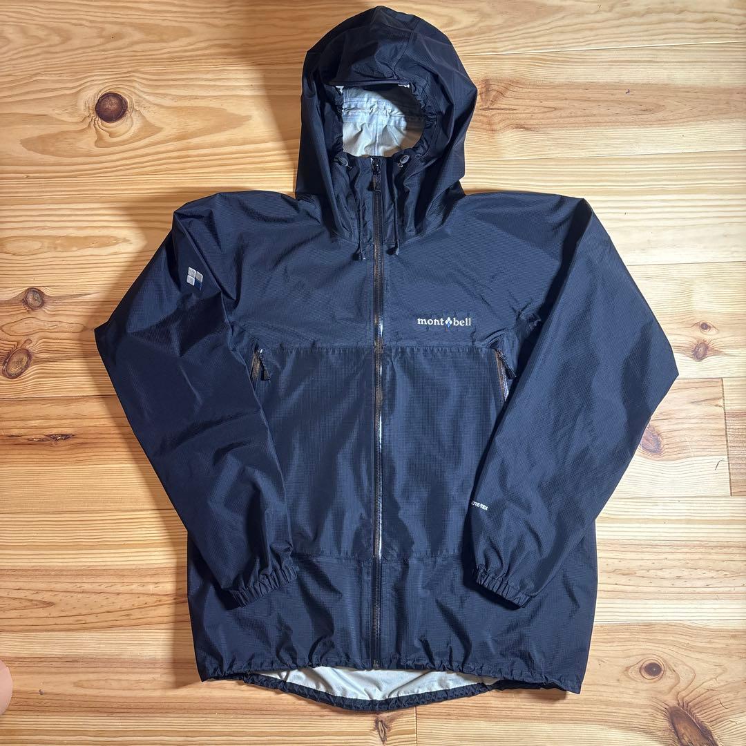 【モンベル】【XL】レインダンサージャケット【GORE-TEX】ブラック