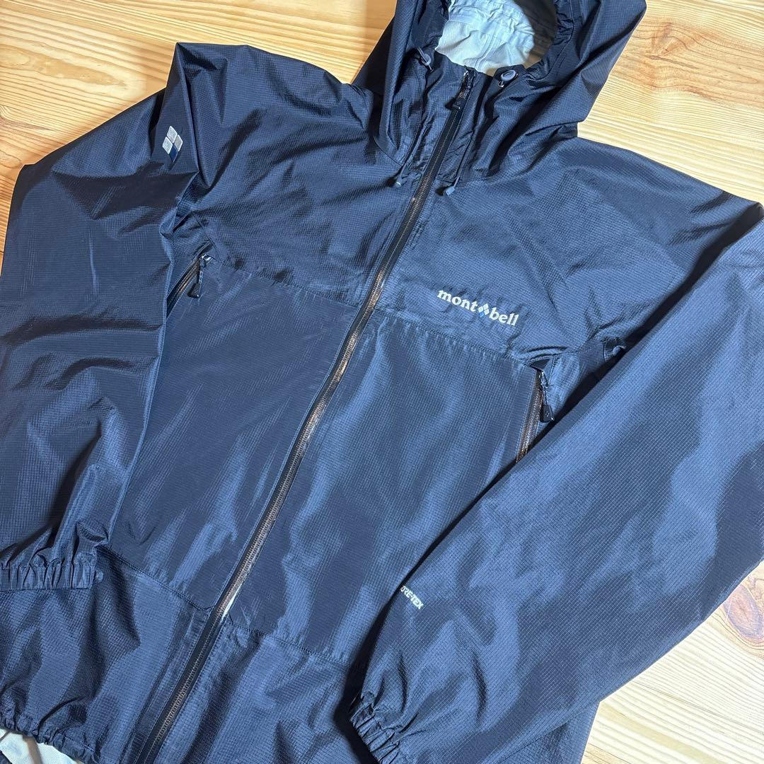 【モンベル】【XL】レインダンサージャケット【GORE-TEX】ブラック