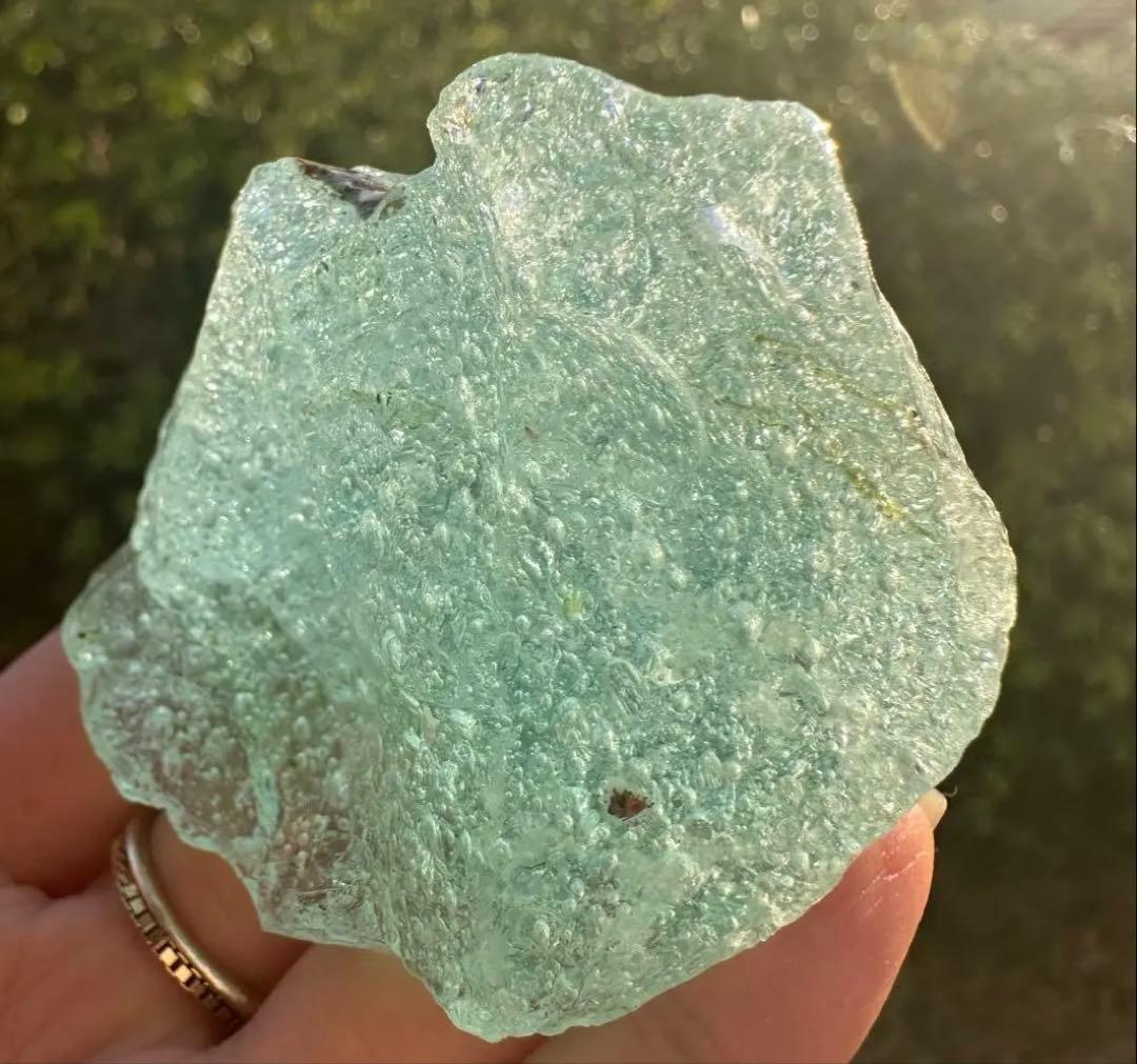 ラ*ー様 シエラネバダ産 アンダラクリスタル原石　シーフォーム　高次元