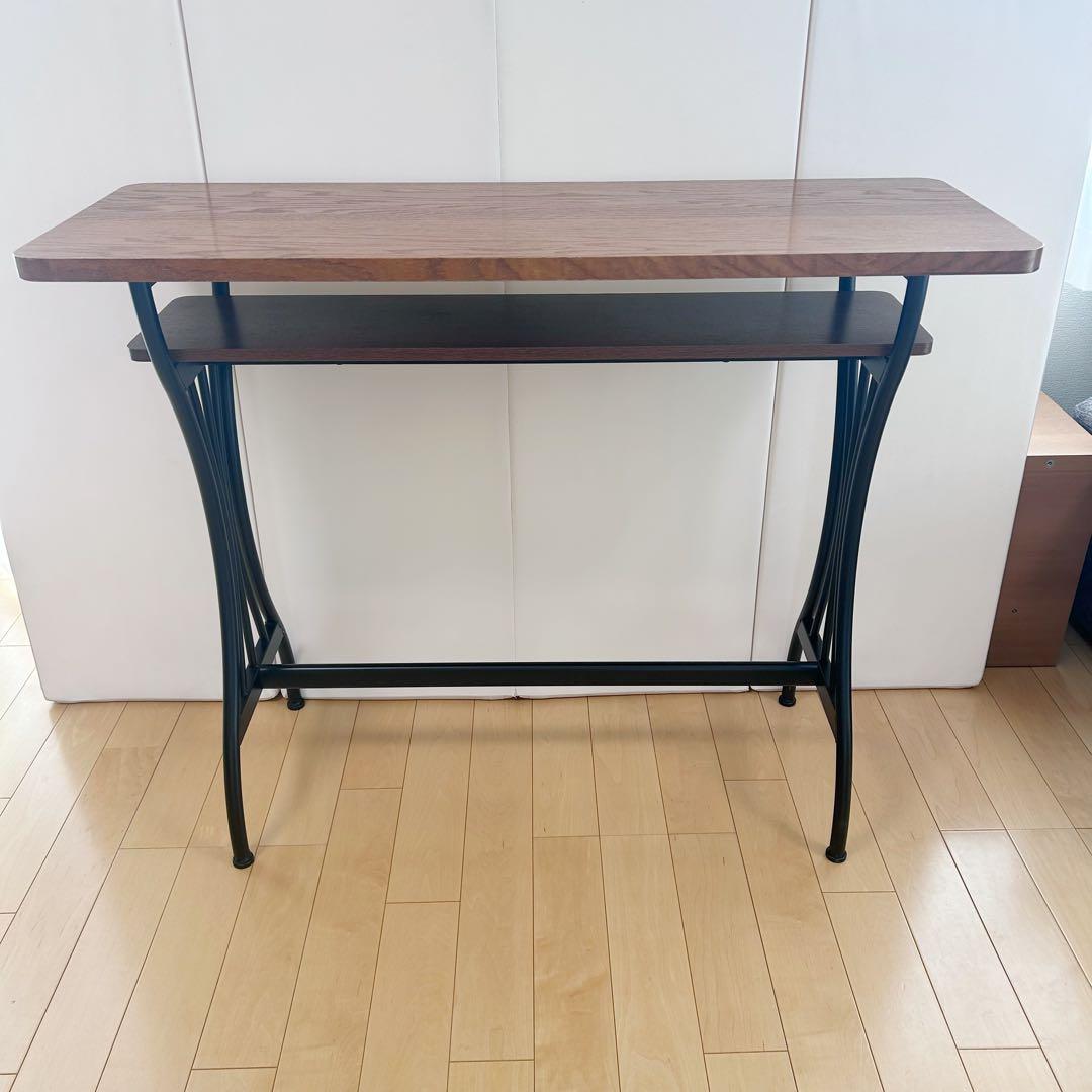 バーカウンター ハイテーブル カウンターテーブル 机 ミッドセンチュリー　カフェ