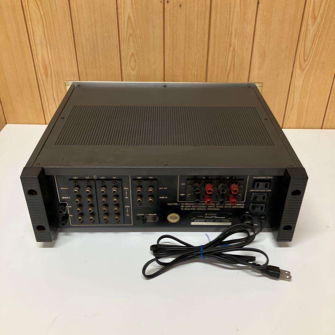 E64 【通電確認済】 TRIO トリオ KA-7500 プリメインアンプ