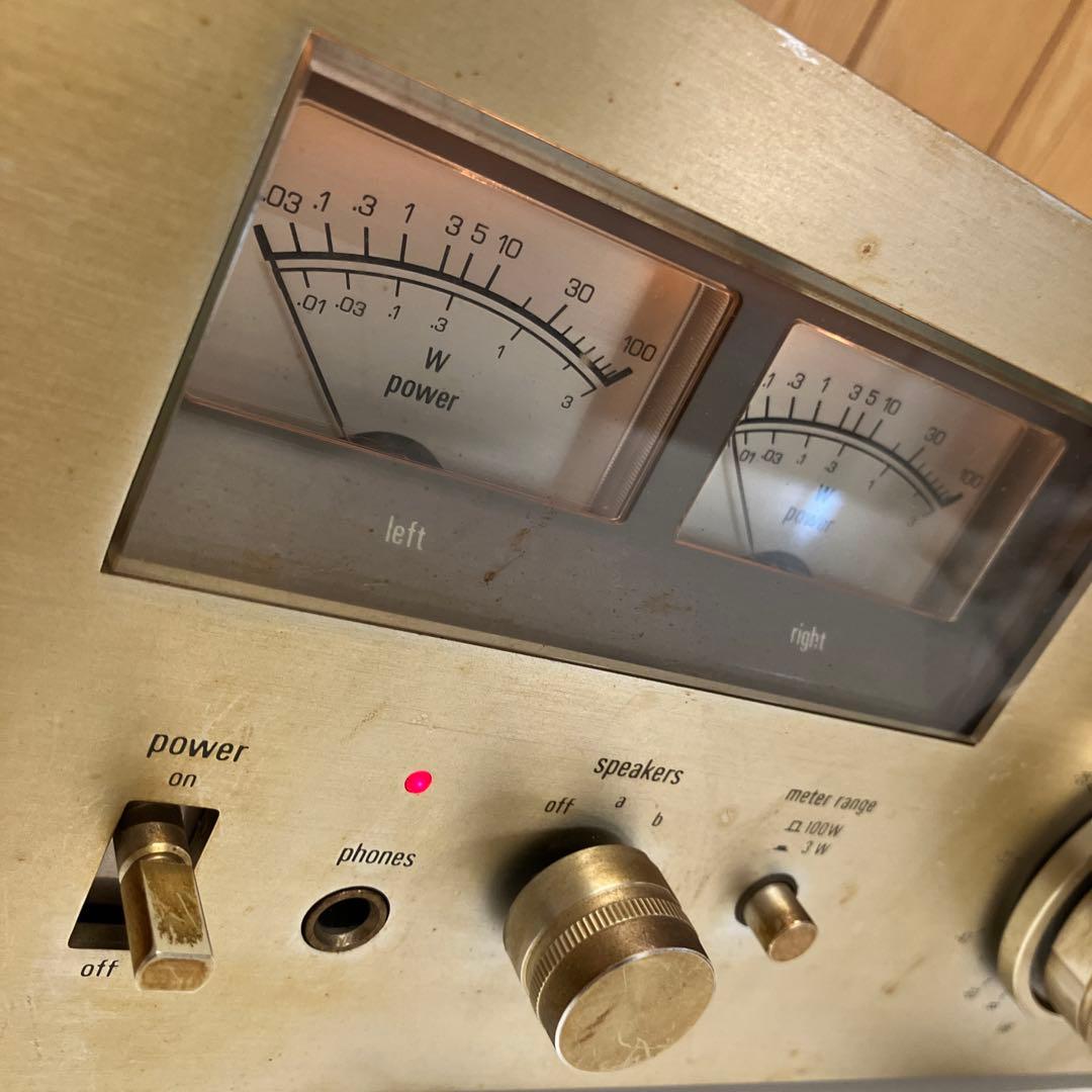 E64 【通電確認済】 TRIO トリオ KA-7500 プリメインアンプ