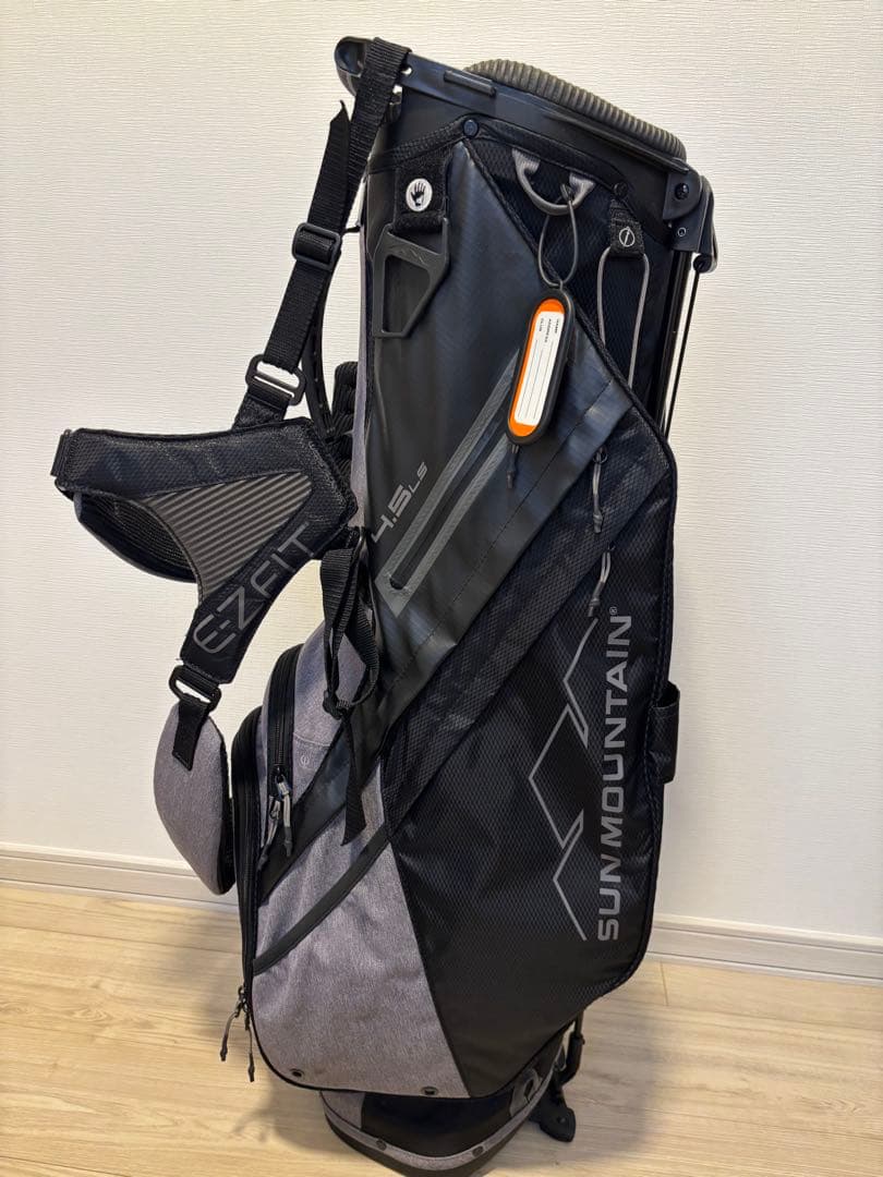 SUN MOUNTAIN キャディバッグ　ブラック　グレー