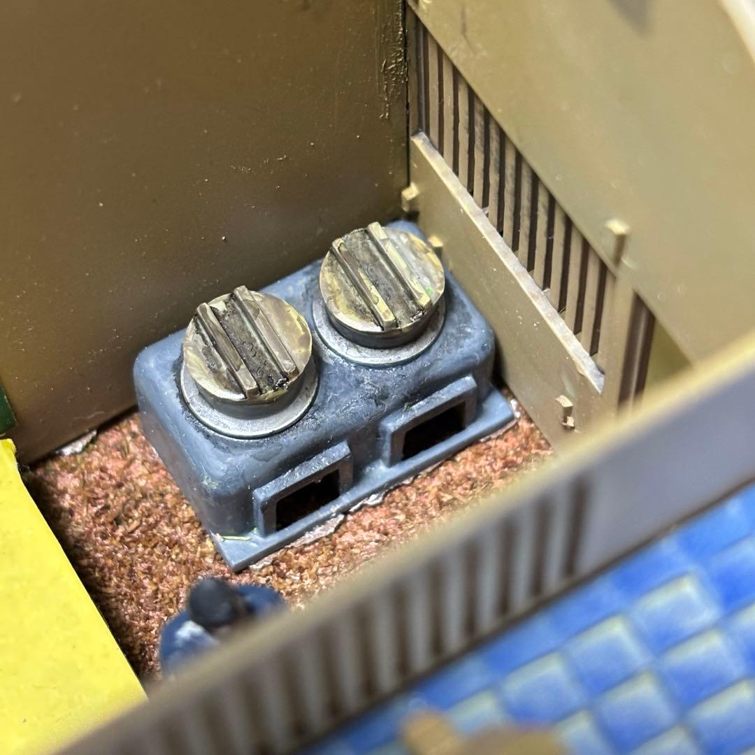 マイクロエース　佃煮屋　風物詩　完成品　ジオラマ