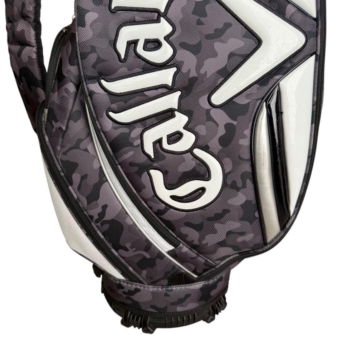 キャロウェイ カモフラ柄 キャディバッグ 9型 希少モデル 123-32