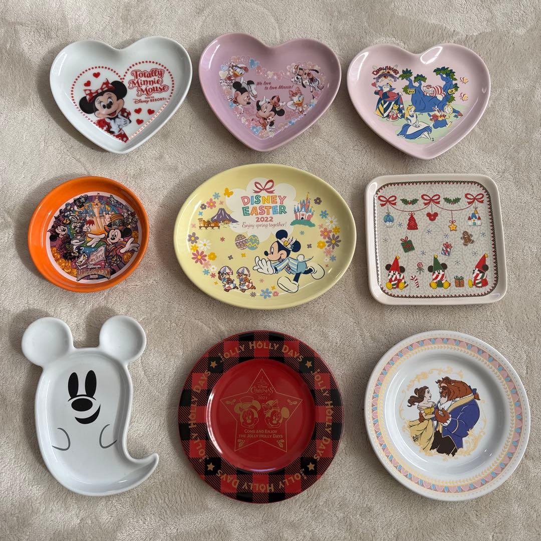 東京ディズニーリゾート ランド　シー　記念プレート　20th 40th セット