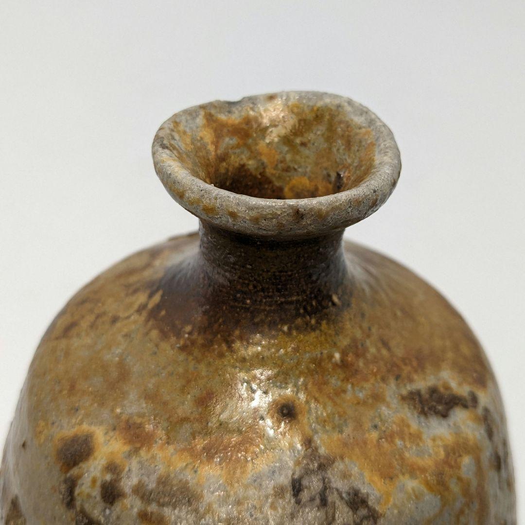 岡山県重要無形文化財 松井與之 備前焼 徳利 合箱 とっくり 酒器 食器 工芸品