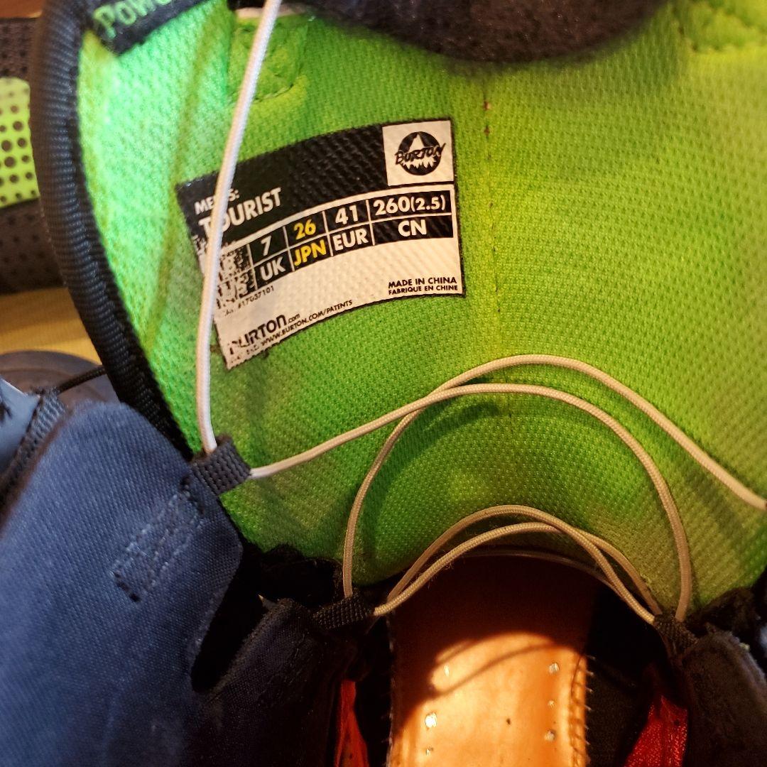Burtonバートン　スノーボードブーツ ツーリスト26センチ