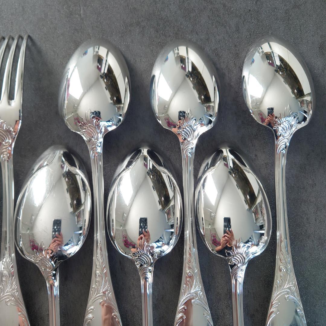 美品 クリストフル マルリー テーブルサイズ 未開封含む 18点