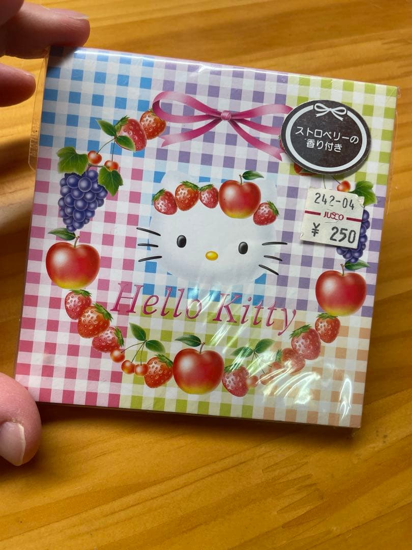 ハローキティ フルーツ メモ帳 未開封