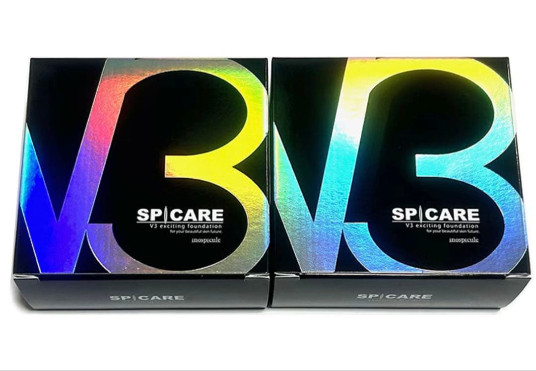 SPICARE V3エキサイティングファンデーション 15ｇ 2個