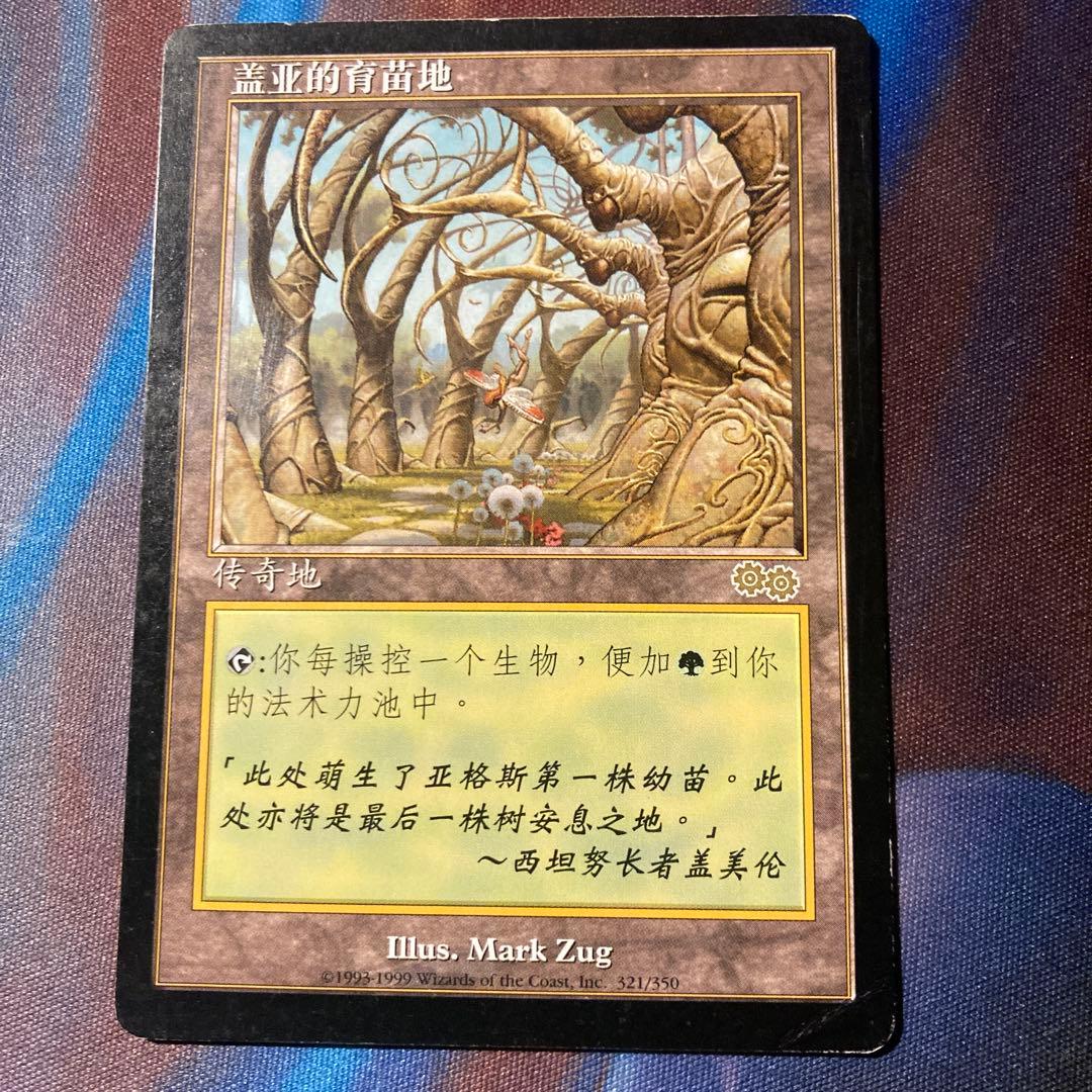 Mtg ガイアの揺籃の地 中国語 簡体字